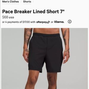 Lululemon short